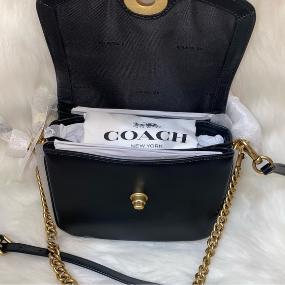 Coach Cassie Crossbody Bag 19 With Leopard Print New - Picture 7 of 16